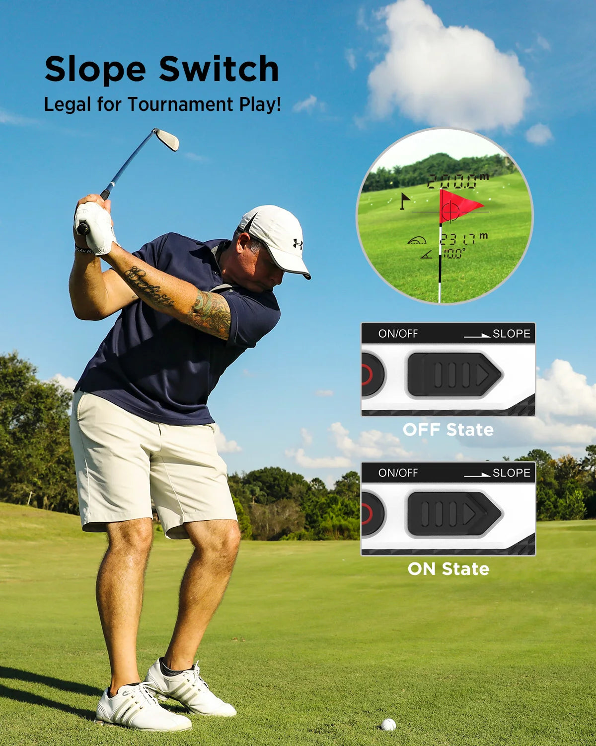 MILESEEY PF3S Laser Rangefinder